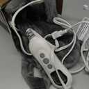 WUGE Mothers Day Gifts for Mom, Heating Pad for Neck Shoulder and Back, Birthday Gift for Women Men, Deeper Pain Relief, Large Weighted Heat Pad, ETL Certified, Gray (24"x37")