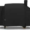 Arcedo Pellet Grill Cover Compatible with Pit Boss Sportsman 1100 and 1600, Heavy Duty Waterproof All Weather Protection Outdoor BBQ Wood Pellet Smoker Cover