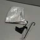 Fireplace Stocking and Garland Hanger, 2 in 1 Adjustable Heavy Duty Mantel Hangers, Garland Holder for Mantle Fits 0.5" to 7" Mantle No Drill, Christmas Garlands Clip for Holiday Decor (3pcs)