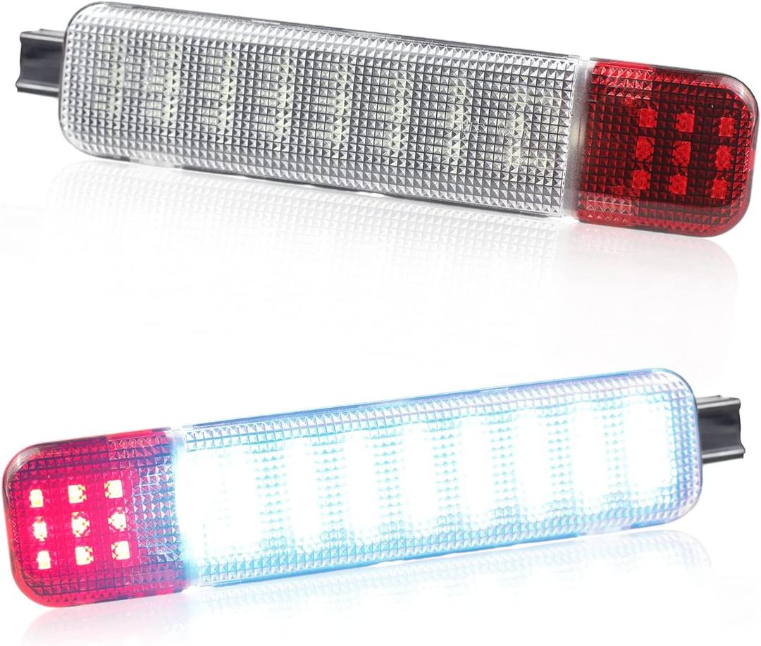 NDRUSH LED Interior Door Light Door Panel Courtesy Light Ice Blue Step Light Assembly Compatible with 1999-2006 Silverado/Sierra 1500 Yukon 1995-1999 C1500 C2500 C3500 2001-2006 3500 2500HD