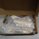 Asidrama 10 Pack 3.75 Inch(96mm) Brushed Brass Kitchen Cabinet Handles, Gold Cabinet Cup Pulls Kitchen Cabinet Hardware for Cupboard Drawer Pulls