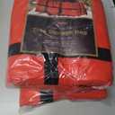 2 x ZOBER Wide Christmas Tree Storage Bag - Maximum Accessibility - Fits 9 Ft Trees - 600D Oxford Fabric Christmas Tree Bag For Storage Box For Xmas - Strong, Durable Straps & Handles - Card Slot - Red