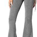 SVALIY Womens Flare Leggings Yoga Pants Women Fold Over Bootcut Lounge Workout Pant Size XS 32