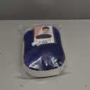 Dark Blue Wigs for Women Long Curly Wavy Blue Wig with Bangs Heat Resistant Synthetic Wigs for Cosplay Costume Party