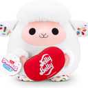 Snackles Series 2 Lamb & Jelly Belly 16 Inch Plush by ZURU, Ultra Soft Plush, Collectible Plush with Real Licensed Brands, Stuffed Animal, Giftable