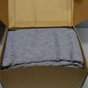 Sectional Couch Covers 2 Pieces L Shaped Sofa Cover for Sectional Couch L Shape Washable Blanket Furniture Protector for Pets Dogs (Dark Grey, X-Large)