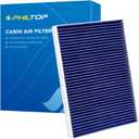 PHILTOP Cabin Air Filter, CF12211 Replacement for Audi A4, A5, A5, A7, A8, E-TRON, Q5, Q7, Q8, RS5, RS6, RS7, S4, S5, S6, S7, S8, SQ5, SQ7, SQ8, Porsche Cayenne