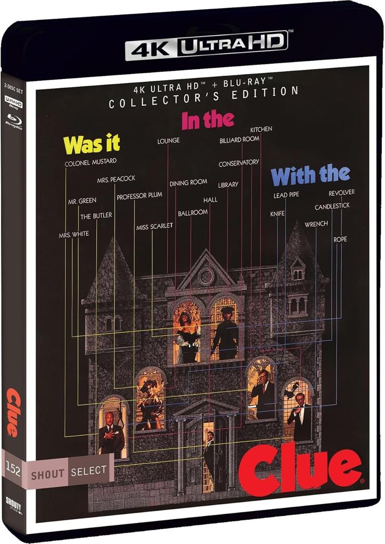 Clue (1985) - Collector's Edition 4K Ultra HD + Blu-ray [4K UHD]