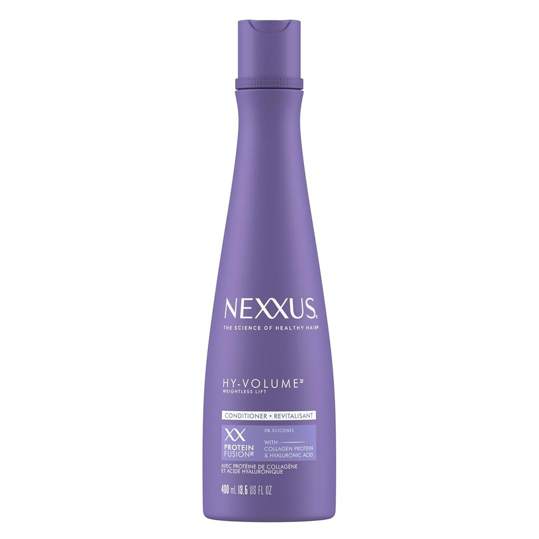 Nexxus Hy-Volume Weightless Lift Conditioner Protein Fusion with Collagen Protein & Hyaluronic Acid For Flat & Limp Hair for 48 Hours of Volume 13.5 Fl Oz