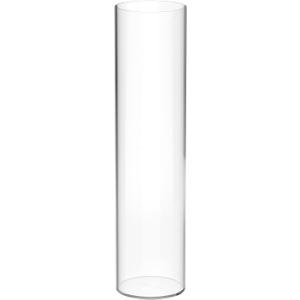 Tall Vases for Centerpieces, Clear Acrylic Cylinder Vase, 4" W x 16" H Round Vase, Decorative Centerpieces Flower Vases for Wedding, Home pack of 18
