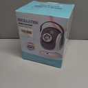 Joyfuture Automatic Bubble Machine, Black Bubbles Blower for Kids, Toddlers - 360 Rotation, 75 Adjustment, with LED Light - Gifts for Boys, Girls, Outdoor, Birthday, Party