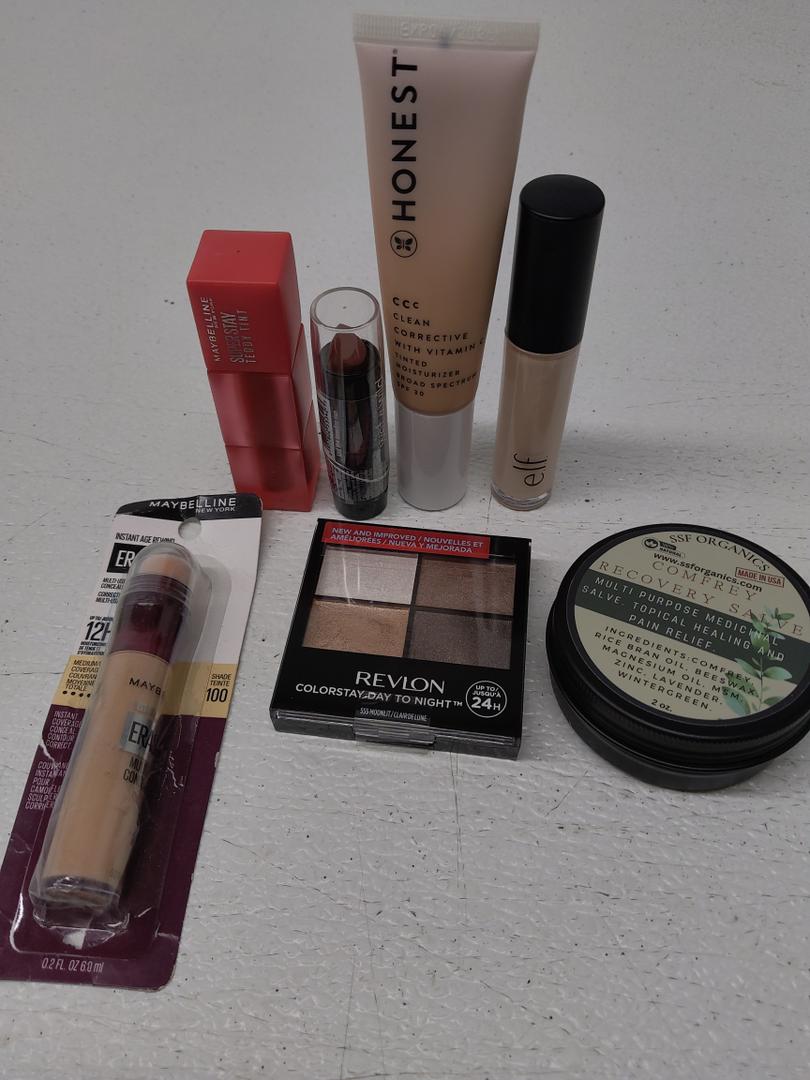 e.l.f., Maybelline, Revlon, wet n wild, MAYBELLINE , Comfrey, Honest Beauty