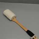 OWIIZI Back Loofah Scrubber Brush with Long Handle, Hard Loofa Sponge Body Bath Scrubber for Shower, Natural Luffa Skin Exfoliating On a Stick for Men Women Elder