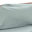 Evoluve Collection Two Pillow Cases, 1 Pair Pillowcase 20"/30", Mint Green