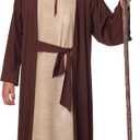 Boys Saint Joseph Costume (Large, Tan/Brown)