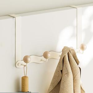 Asruito Over Door Coat Rack, Coat Hooks for Door Coat Hanger, Towel Hanger for Bathroom, Door Hanger Hooks, Hooks for Hanging Hat Key Towel Purse Robes Mudroom Entryway