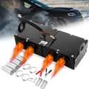 DaisyInner 500w Car Heater 12 Volt Camping Heaters Windshield Heater Kit Window Defogger Defroster for Winter Automobile Windscreen Car Camper (12v)