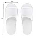 Frcctre 15-20 Pairs Disposable Slippers, Non-Slip Disposable Women Spa Slippers Portable Indoor Slipper for Guests Hotel Home Travel Wedding Salon, Individually Wrapped