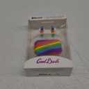 True Wireless Earbuds, Rainbow Pride Bluetooth Ear Buds for Music, Podcasts, Built-in Mic, Rechargeable Headset for Home, Car, Travel, Beach