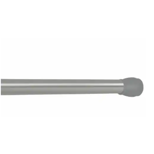 Zenna Home Aluminum Tension Shower Curtain Rod - Brushed Nickel