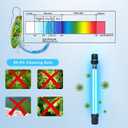 32W Aquarium UV Light for 200-3000 Gallon, UV Pond Water Clarifier for Koi Pond, Swimming Pool, Spa, Large Fish Tank, Cold Plunge UV Light for Pond Algae Control