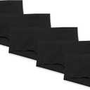 Amazon Essentials Women's Cotton Boyshort Underwear, Pack of 5 (2X, Black)