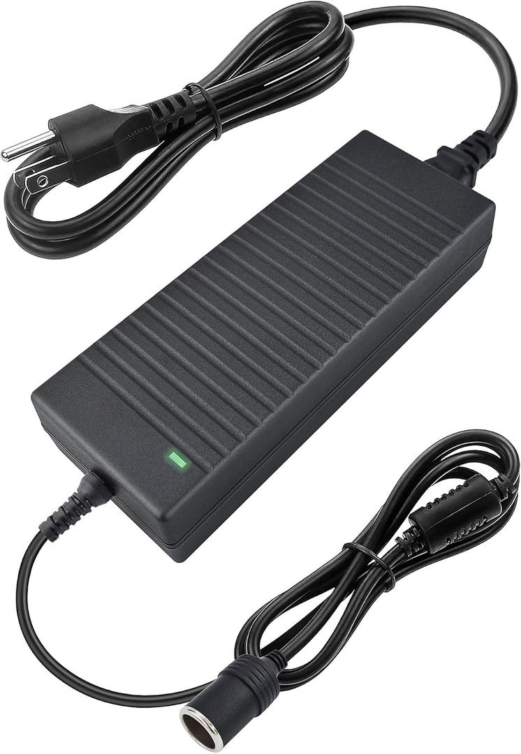 12V 15A AC to DC Converter 180W 110V to 12V Converter Cigarette Lighter to Wall Outlet Adapter AC to DC Adapter for Car Refrigerator, Vacuum Cleaner