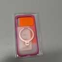 TORRAS Ostand Q3 Air for iPhone 17 Pro Case 6.3'' with Stronger Magnetic Stand, Fit for Magsafe, Airbags Miltary Protection, Camera Control for iPhone 17 Pro Case, Shockproof & Stylish, Neon Pink