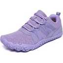 Hike Barefoot Shoes Women, Wide Toe Box Zero Drop Grounded Footwear, Minimalist Cross-Trainer Sneakers for Hiking, Running, Water Sports & Traveling, Size 10