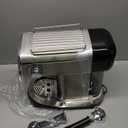 Espresso Machines 20 Bar with LED Touchscreen, Adjustable Temperature(185~203F) Timing(25~60s), Compact Stainless Steel Coffee Maker with Milk Frother Steam Wand for Home Cappuccino & Latte Maker