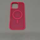 SUPFINE Magnetic for iPhone 16 Pro Max Case (Compatible with MagSafe) (Military Grade Drop Protection) Slim Translucent Matte Shockproof with Anti-Fingerprint Phone Case, Hot Pink