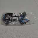 Kekoy 2-Pack Reacher Grabber Tool, 32" Grabbers for Elderly, Trash Picker Grabber with Light, Extended Claw Reacher Tool, Foldable Pick Up Grab Tool, Magnetic Sticks Grippers for Reaching (Blue)