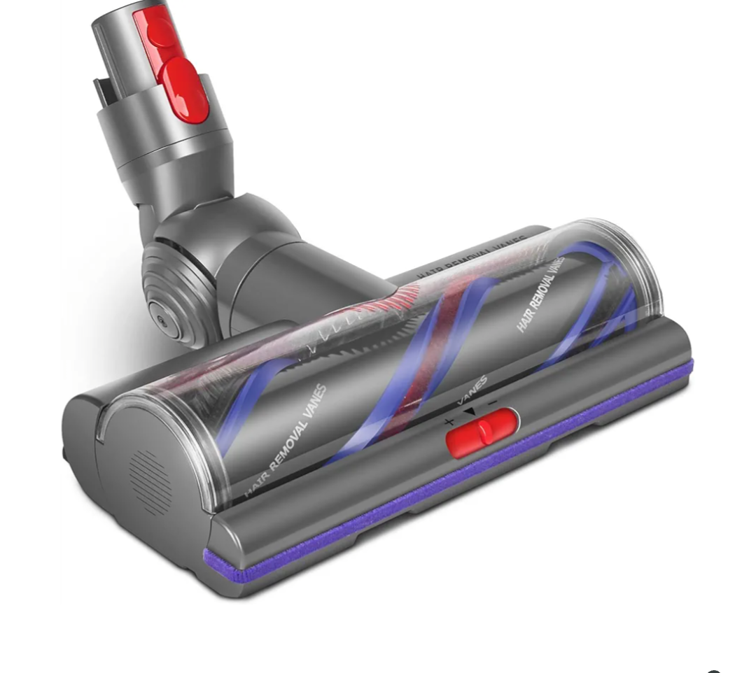 Upgrade V11 V15 High Torque Vacuum Head Replacement for Dyson V8 V10 V15 V7 Cleaner Head Brush Anti-Tangle Adjustable Suction Power Motorhead Attachment Replace Part for Dyson Accessories