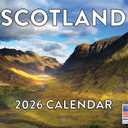 Scotland Calendar 2026 Scottish Gifts Monthly Wall Calender 12 Month | American Made In The USA