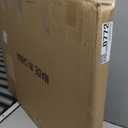 Egofine 22x28 Solid Wood Poster Frames Matted for 18x24 Set of 2 Black - with Acrylic Plexiglass Front, Hanging Picture Frames Vertically or Horizontally