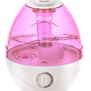 LEVOIT Humidifiers for Bedroom Large Room (2.4L Water Tank), Cool Mist for Home Whole House, Adjustable 360° Rotation Nozzle, Ultrasonic, Auto Shutoff, Night Light, BPA-Free, Pink