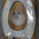 Bemis 1500EC 390 Lift-Off Wood Elongated Toilet Seat, Cotton White (Pack of 1)