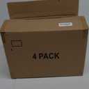 4 Tier Plastic Stackable Bins with Lids 36QT, Stackable Containers with Wheels, Folding Boxes, Collapsible Stackable Bins, Closet Organizers for Living Room,Office,Dorm