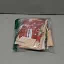 Christmas Backdrop Soft Fabric Rustic Barn Wood Door Backdrop for Photography Xmas Tree Snow Wall Floor Party Photo Background Family Banner Decorations Studio Prop Pictures (7x5 Ft) (7 Ft By 5 Ft)