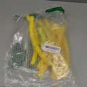 Poen 2 Pcs Detachable Hoop and Jump Rope Set Include 7.3 Ft Skipping Rope and 23 Inch Adjustable Exercise Hoop Gymnastic Fitness Exercise Gift Equipment(Yellow)