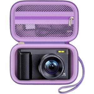 Digital Camera Case Compatible with Duluvulu for Oiadek for Zostuic for TEBNGIHNM for Canon G7 X Mark III/II 4K Vlogging Camera. Storage Holder Bag for Canon PowerShot (Box Only) - Purple