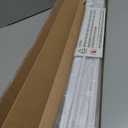 LazBlinds No Tools No Drill 1" Vinyl Mini Blinds, Cordless Blinds for Windows, Light Filtering Horizontal Window Blinds & Shades, 30" W x 64" H, White