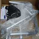 Raised Toilet Seat with Handles,Toilet Seat Risers for Seniors,Adjustable Height & Width,400 lbs Elevated Toilet Seat,Fit Any Toilet - Gray