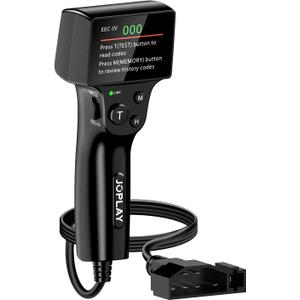 JOPLAY OBD1 Code Reader Compatible with Ford, 2 in 1 Digital OBD 1 Scanner with Built-in Reinforced Pins and 9 Feet Cable OBD 1 Scan Tool Compatible with Ford, Lincoln, Mercury from 1981-1995