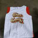 Disco Daddy Mens Disco Retro Matching 60s 70s Party Costume Tank Top L