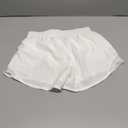 Womens Running Athletic Shorts
 (Small, White)