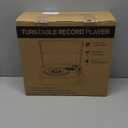 Vintage Record Players for Vinyl with Speakers Belt-Driven Retro Turntable LP Player Support 3-Speed, Bluetooth Playback, AUX-in, Headphone, RCA All-in-one Auto Stop Phonograph Wooden Brown