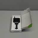 180W Retractable Car Charger Cigarette Lighter Splitter, 5 in 1 USB Fast Car Phone Charger with Retractable Cable 2 USB Ports, 2 Cigarette Lighter Socket with Separate Switch LED Voltmeter