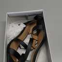 Reimferce Comfortable Block Heels for Women: 3.14" Stable Walk for Confidence on Wedding - Elegant Bow Ankle Strap & Cushioned Insole for Bride & Bridesmaids Size 39