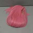 BLL Pink Lace Front Wig, Synthetic Glueless Pre Plucked Pre Cut 6x4.5 Lace Easy to Wear Put on and Go 26inch Straight Wigs for Women Beginner Friendly Suitable For Daily Party Wear, 26, Pink